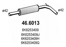 Centre Muffler (46.6013)