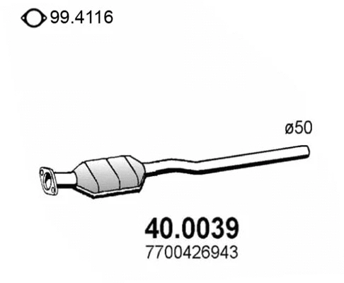 Catalytic Converter (40.0039)