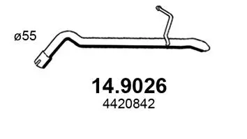 Exhaust Pipe (14.9026)