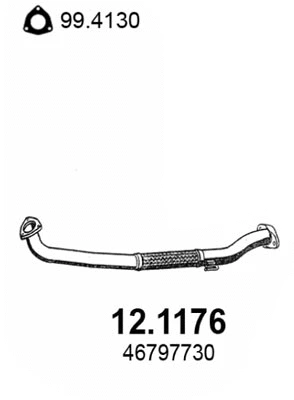 Exhaust Pipe (12.1176)