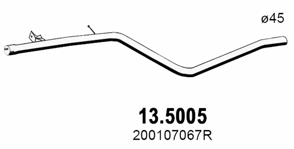 Exhaust Pipe (13.5005)