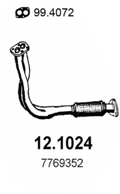 Exhaust Pipe (12.1024)