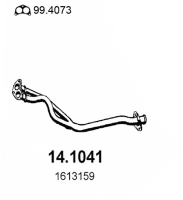 Exhaust Pipe (14.1041)