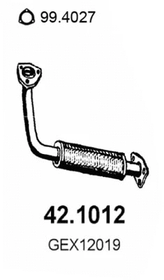 Exhaust Pipe (42.1012)