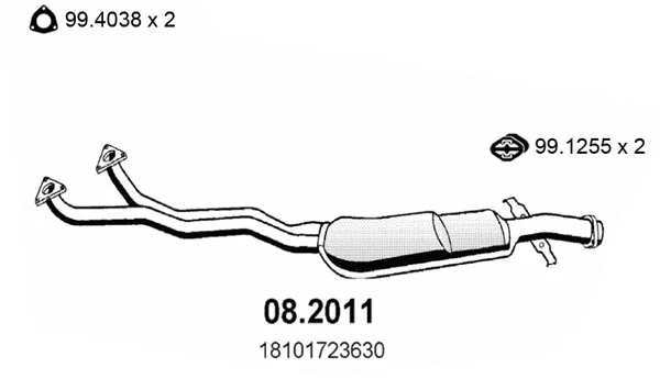 Front Muffler (08.2011)