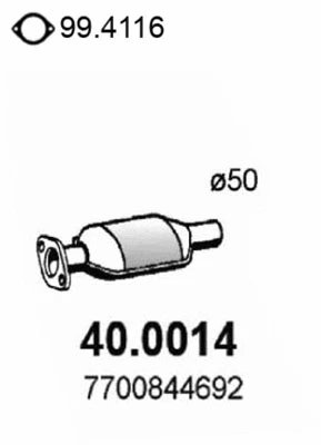 Catalytic Converter (40.0014)