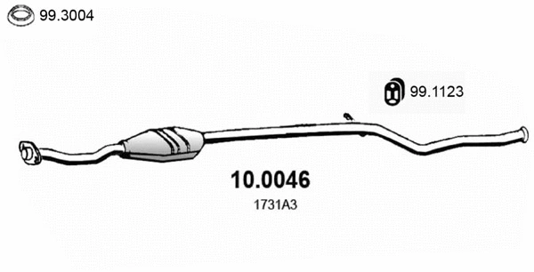 Catalytic Converter (10.0046)