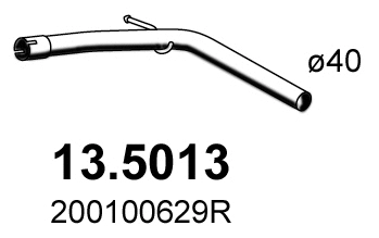 Exhaust Pipe (13.5013)