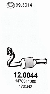 Catalytic Converter (12.0044)