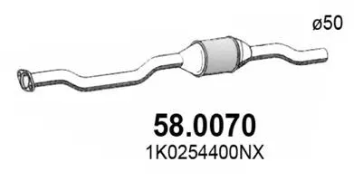 Catalytic Converter (58.0070)