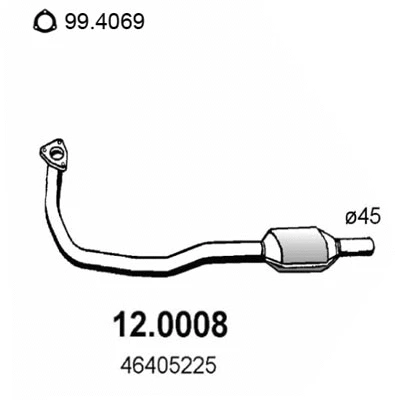 Catalytic Converter (12.0008)
