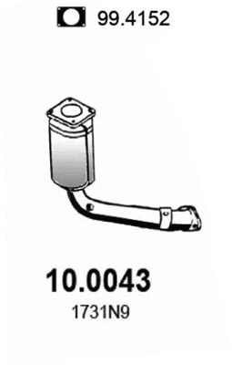 Catalytic Converter (10.0043)