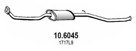 Centre Muffler (10.6045)