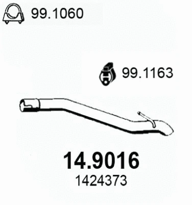 Exhaust Pipe (14.9016)