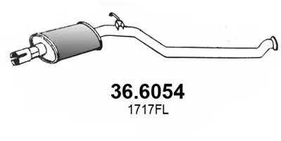 Centre Muffler (36.6054)