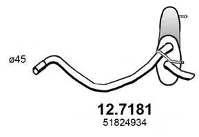 Rear Muffler (12.7181)