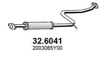 Centre Muffler (32.6041)