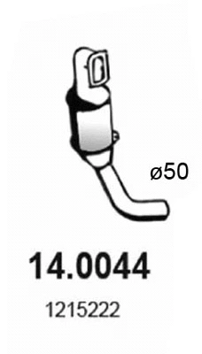 Catalytic Converter (14.0044)