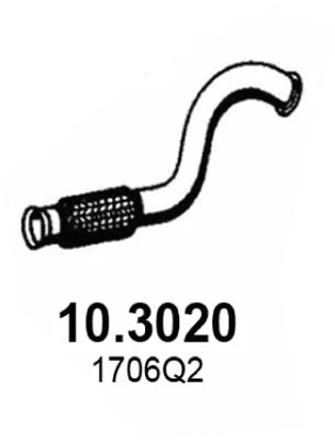 Exhaust Pipe (10.3020)