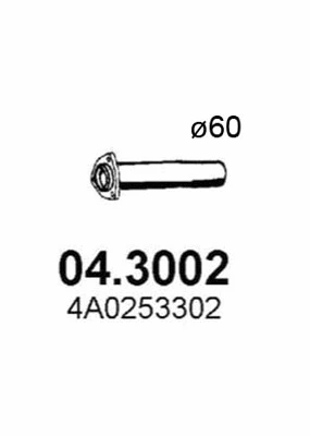 Exhaust Pipe (04.3002)