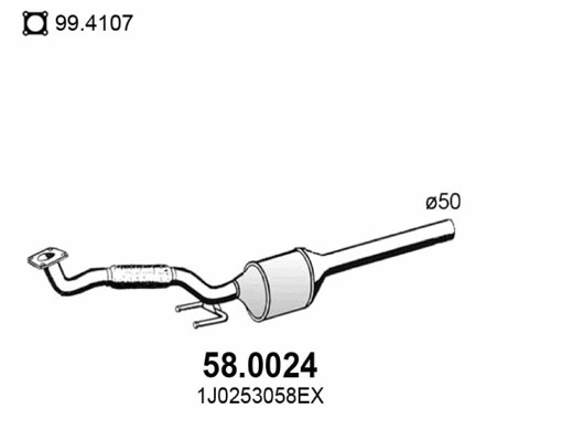 Catalytic Converter (58.0024)