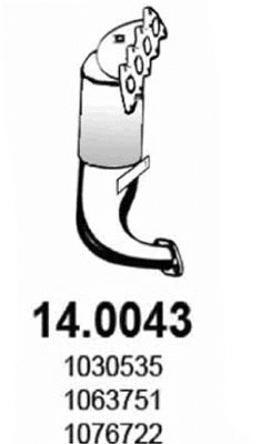 Catalytic Converter (14.0043)