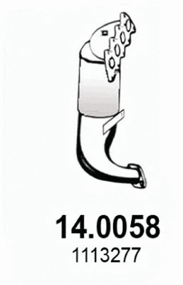 Catalytic Converter (14.0058)