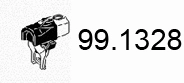 Mount, exhaust system (99.1328)