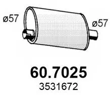 Rear Muffler (60.7025)