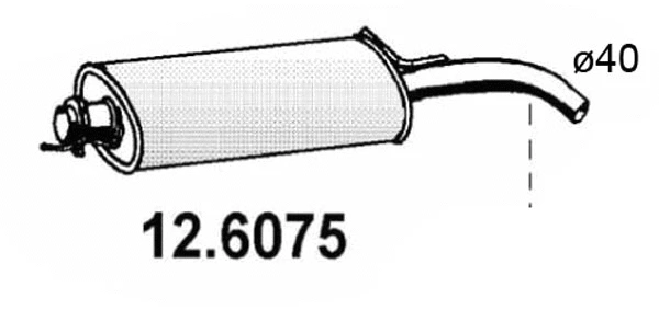 Centre Muffler (12.6075)