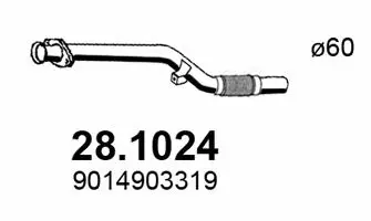 Exhaust Pipe (28.1024)