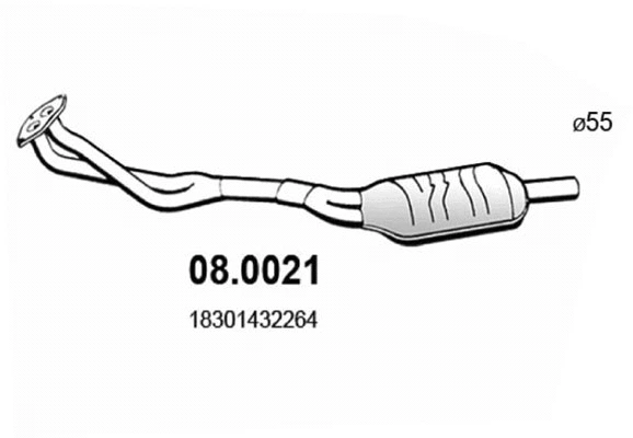 Catalytic Converter (08.0021)