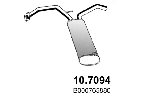 Rear Muffler (10.7094)