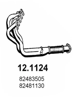 Exhaust Pipe (12.1124)