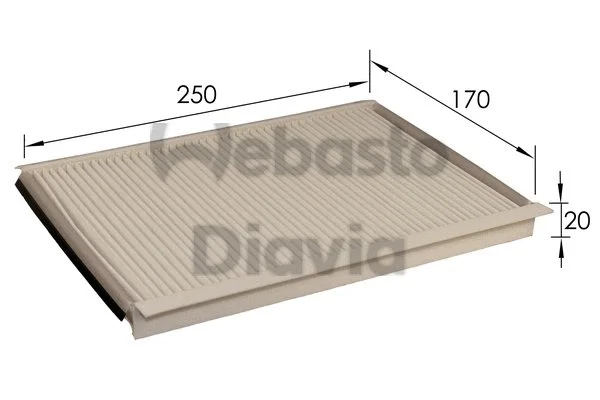 Filter, cabin air (82D0325221A)