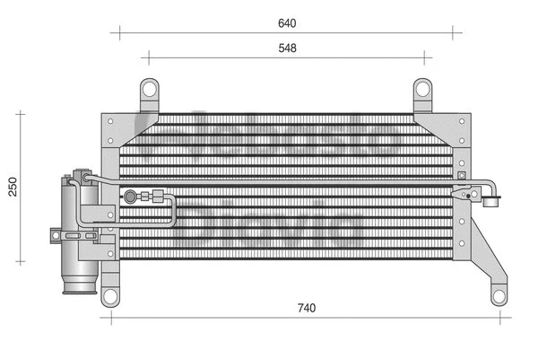 Condenser, air conditioning (82D0225004A)