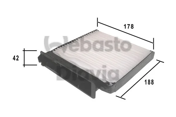 Filter, cabin air (82D0325178A)