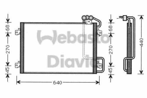 Condenser, air conditioning (82D0226115MA)