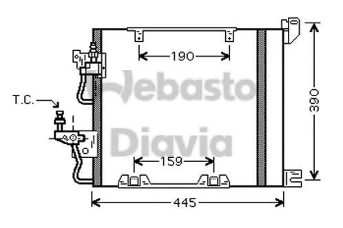 Condenser, air conditioning (82D0226199MA)