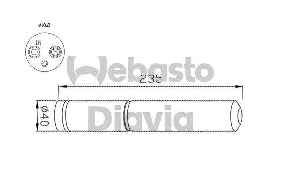 Dryer, air conditioning (82D0175743MA)