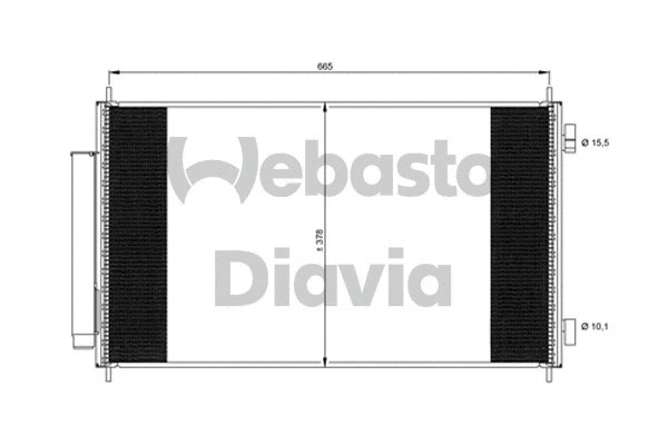 Condenser, air conditioning (82D0226281MA)