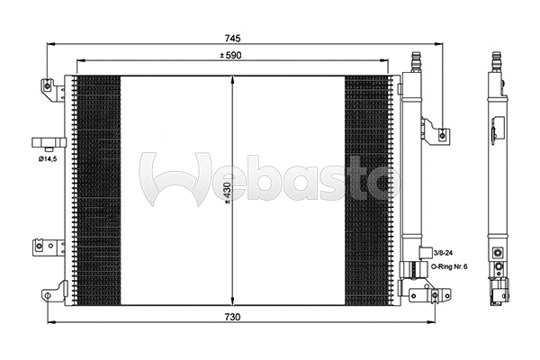 Condenser, air conditioning (82D0226252MA)