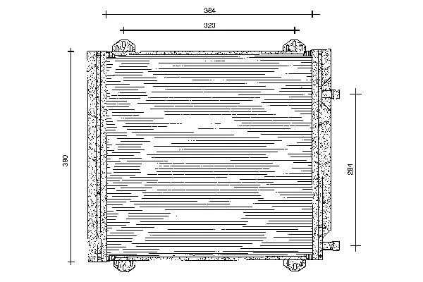 Condenser, air conditioning (82D0225104A)