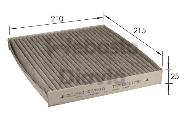 Filter, cabin air (82D0325176CA)