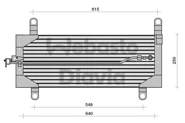 Condenser, air conditioning (82D0225121A)