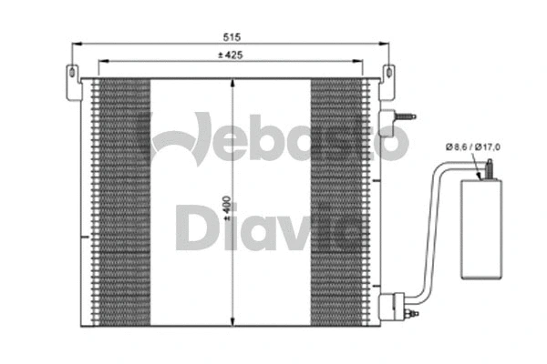 Condenser, air conditioning (82D0225688A)