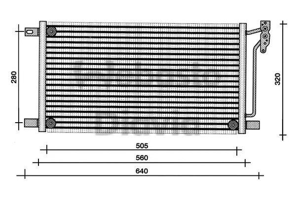 Condenser, air conditioning (82D0225236A)