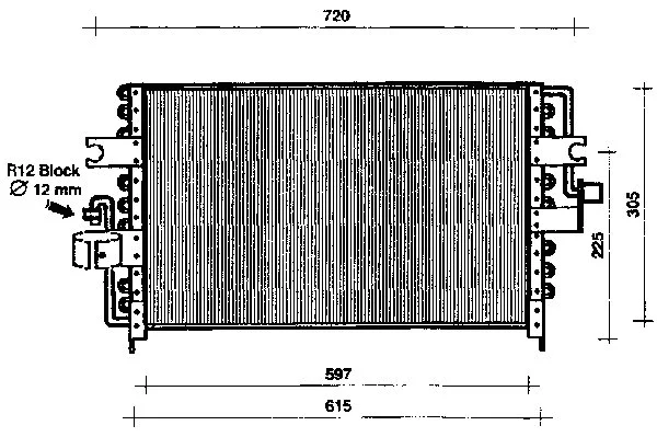 Condenser, air conditioning (82D0225087A)