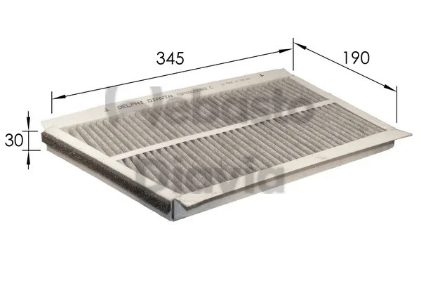 Filter, cabin air (82D0325083CA)