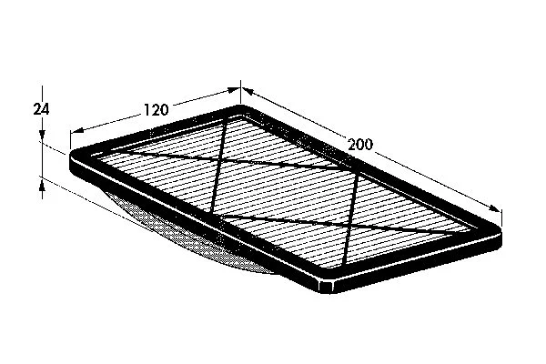 Filter, cabin air (82D0325050A)
